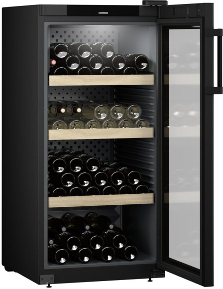 Винный шкаф Liebherr WPbl 4201 1-нокамерн. черный