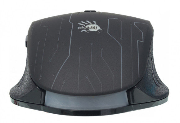 Мышь A4Tech Bloody Q82 черный/рисунок оптическая 6200dpi USB 8but