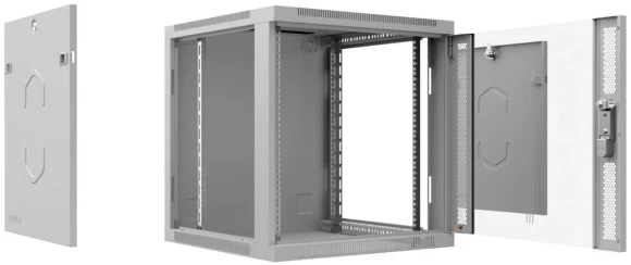 Шкаф коммутационный Cabeus (SH-05F-12U60/45-R-BK) настенный 12U 600x450мм пер.дв.стекл 50кг черный 390мм 25кг 220град. 635мм IP20 сталь Шкаф коммутационный Cabeus (SH-05F-12U60/45-R-BK) настенный 12U 600x450мм пер.дв.стекл 50кг черный 390мм 25кг 220град. 635мм IP20 сталь