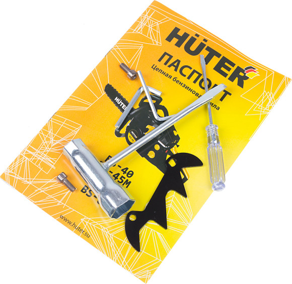 Бензопила Huter BS-52 2800Вт 3.81л.с. дл.шины:20" (50cm) (70/6/3)