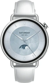 Смарт-часы Xiaomi Watch S4 41мм 1.32" AMOLED корп.серебристый рем.белый разм.брасл.:120-190 мм (BHR07VUGL) Смарт-часы Xiaomi Watch S4 41мм 1.32" AMOLED корп.серебристый рем.белый разм.брасл.:120-190 мм (BHR07VUGL)