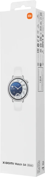 Смарт-часы Xiaomi Watch S4 41мм 1.32" AMOLED корп.серебристый рем.белый разм.брасл.:120-190 мм (BHR07VUGL) Смарт-часы Xiaomi Watch S4 41мм 1.32" AMOLED корп.серебристый рем.белый разм.брасл.:120-190 мм (BHR07VUGL)