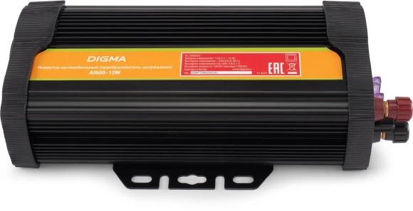 Автоинвертор Digma AI600-12W 600Вт Автоинвертор Digma AI600-12W 600Вт
