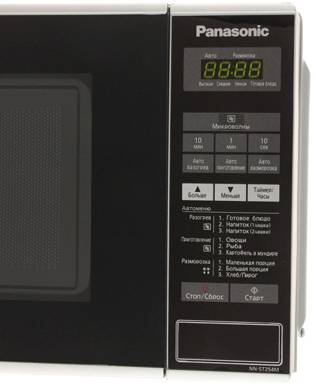 Микроволновая Печь Panasonic NN-ST254MZPE 20л. 800Вт черный