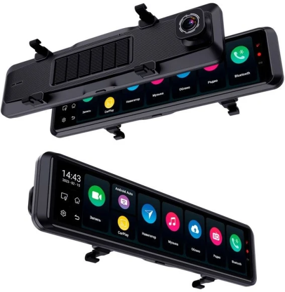 Видеорегистратор TrendVision aMirror 15 Android UNIVERSE черный 1080x1920 1080p 140гр. GPS внутренняя память:64Gb UIS8581A Видеорегистратор TrendVision aMirror 15 Android UNIVERSE черный 1080x1920 1080p 140гр. GPS внутренняя память:64Gb UIS8581A