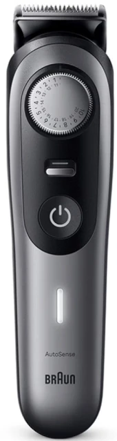 Триммер Braun BT9520 серебристый (насадок в компл:4шт)