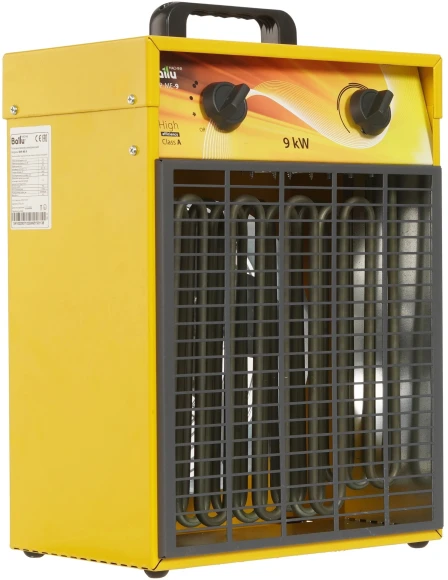 Тепловая пушка электрическая Ballu BHP-ME-9 желтый/черный