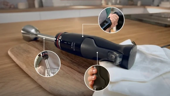 Блендер погружной Bosch MSM4B610 1000Вт черный Блендер погружной Bosch MSM4B610 1000Вт черный