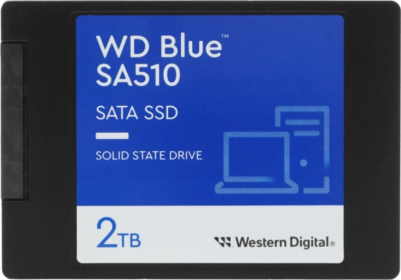 Накопитель SSD WD S SATA-III 2TB WDS200T3B0A Blue SA510 2.5"