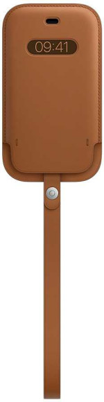 Чехол (футляр) Apple для Apple iPhone 12 mini Leather Sleeve with MagSafe золотисто-коричневый (MHMP3ZE/A)