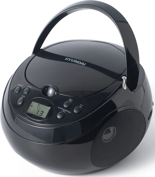 Аудиомагнитола Hyundai H-CD3300 черный 4Вт CD CDRW MP3 FM(dig)