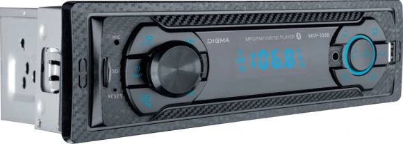 Автомагнитола Digma MCP-226B 1DIN 4x45Вт 2 Автомагнитола Digma MCP-226B 1DIN 4x45Вт 2