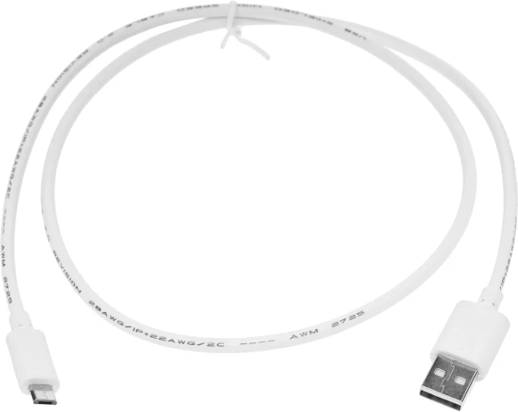 Кабель 2A Square USB (m)-micro USB (m) 0.75м белый Кабель 2A Square USB (m)-micro USB (m) 0.75м белый