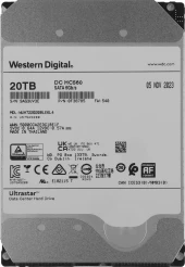 Жесткий диск WD SATA-III 20TB 0F38785/0F38643 WUH722020BLE6L4 Server Ultrastar DC HC560 512E (7200rpm) 512Mb 3.5"