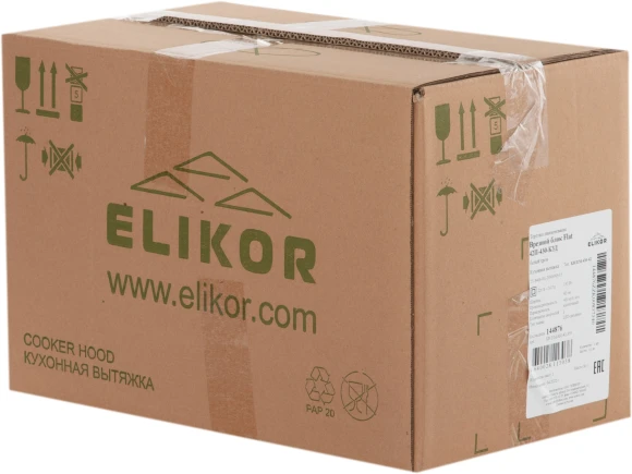 Вытяжка встраиваемая Elikor Flat 42П-430-К3Д хром/белый управление: кнопочное (1 мотор) Вытяжка встраиваемая Elikor Flat 42П-430-К3Д хром/белый управление: кнопочное (1 мотор)