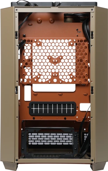 Корпус Thermaltake The Tower 300 Gravel Send коричневый без БП mATX 8x120mm 6x140mm 2xUSB3.0 audio bott PSU