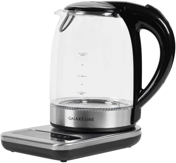 Чайник электрический Galaxy Line GL 0593 1.7л. 2200Вт прозрачный корпус: стекло/металл/пластик (7010105930) Чайник электрический Galaxy Line GL 0593 1.7л. 2200Вт прозрачный корпус: стекло/металл/пластик (7010105930)