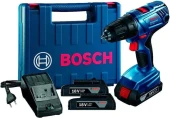Дрель-шуруповерт Bosch GSB 180-LI аккум. патрон:быстрозажимной (кейс в комплекте) (06019F8307) Дрель-шуруповерт Bosch GSB 180-LI аккум. патрон:быстрозажимной (кейс в комплекте) (06019F8307)