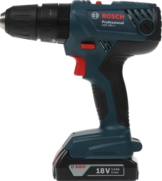 Дрель-шуруповерт Bosch GSB 180-LI аккум. патрон:быстрозажимной (кейс в комплекте) (06019F8307) Дрель-шуруповерт Bosch GSB 180-LI аккум. патрон:быстрозажимной (кейс в комплекте) (06019F8307)