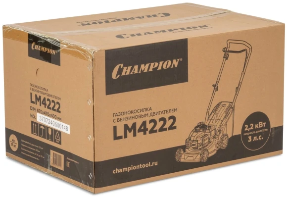 Газонокосилка роторная Champion LM4222 2200Вт