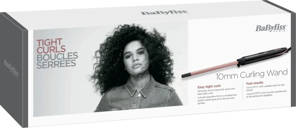 Щипцы Babyliss C449E 25Вт черный макс.темп.:210С покрытие:кварц-керамическое Щипцы Babyliss C449E 25Вт черный макс.темп.:210С покрытие:кварц-керамическое