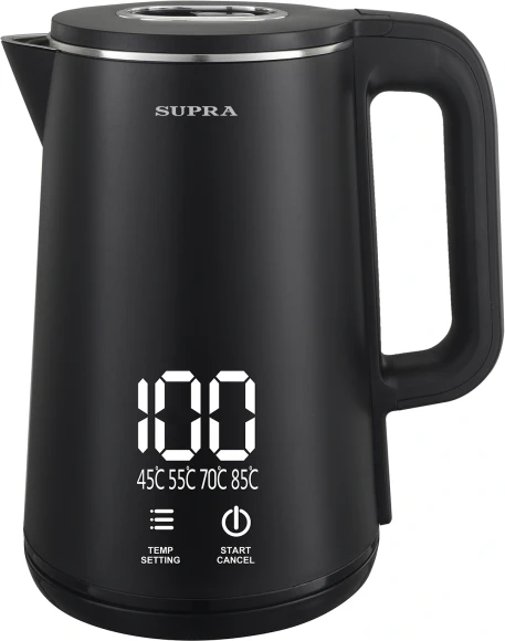 Чайник электрический Supra KES-1888DP 2л. 2200Вт черный корпус: пластик