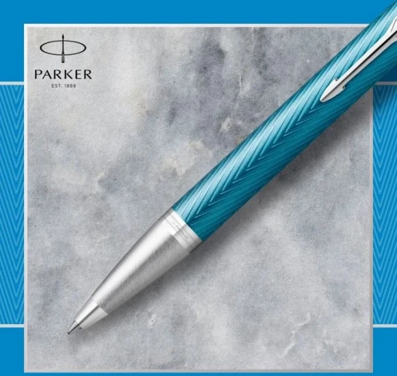 Ручка шариков. Parker IM Premium K318 (2143645) Blue Grey CT M син. черн. подар.кор.
