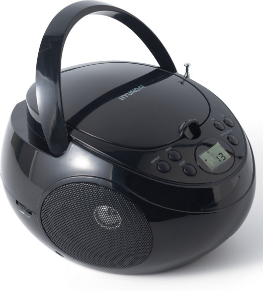 Аудиомагнитола Hyundai H-CD3301 черный 4Вт CD CDRW MP3 FM(dig)