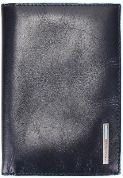 Обложка для паспорта Piquadro Blue Square PP5255B2/BLU2 синий натур.кожа Обложка для паспорта Piquadro Blue Square PP5255B2/BLU2 синий натур.кожа