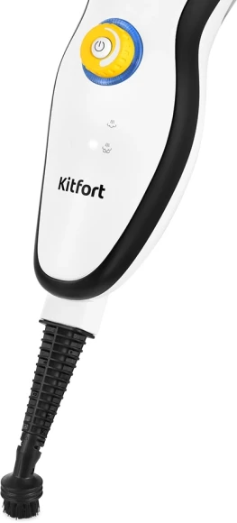 Швабра паровая Kitfort КТ-1045 1500Вт белый/черный