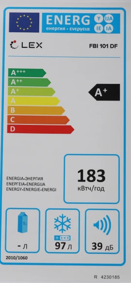 Freezer Lex FBI 101 DF
