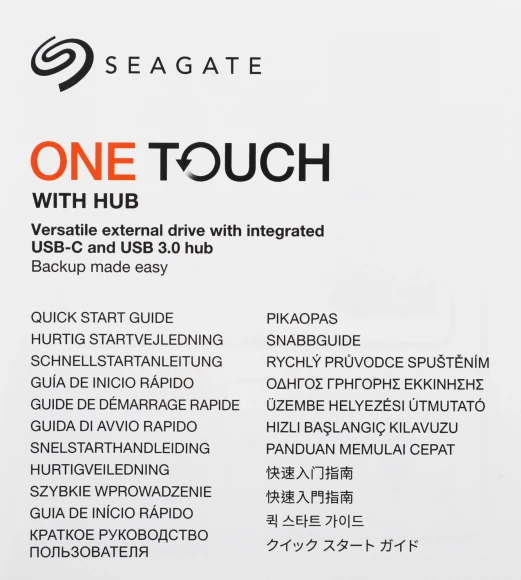 Жесткий диск Seagate USB3.0 10TB STLC10000400 One Touch 3.5" черный Жесткий диск Seagate USB3.0 10TB STLC10000400 One Touch 3.5" черный