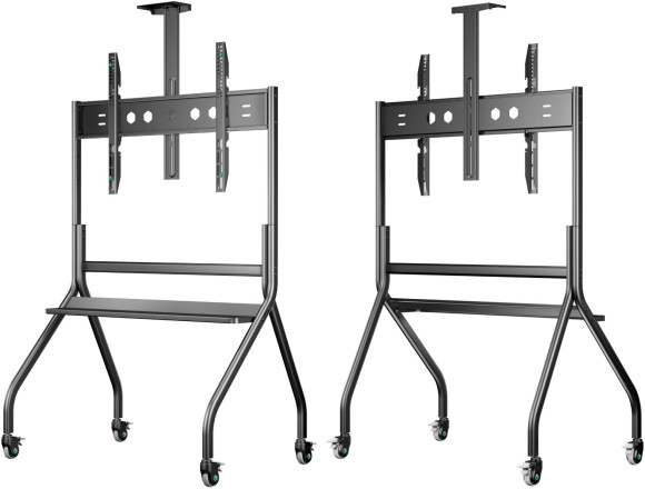 Стойка для телевизора Onkron TS2080 черный 60"-120" макс.150кг напольный мобильный Стойка для телевизора Onkron TS2080 черный 60"-120" макс.150кг напольный мобильный