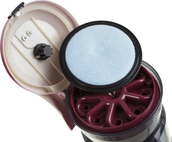 Пылесос BBK BV1502 1600Вт черный/вишневый