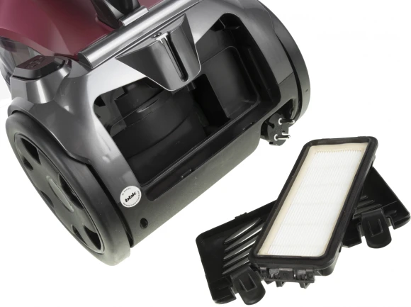 Пылесос BBK BV1502 1600Вт черный/вишневый