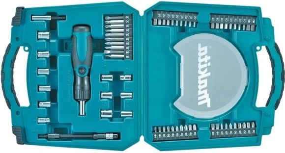 Набор инструментов Makita D-42020 65 предметов (жесткий кейс)