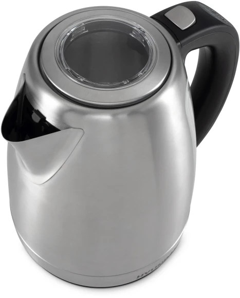 Чайник электрический Hyundai HYK-S8408 1.7л. 2200Вт серебристый матовый/черный корпус: металл Чайник электрический Hyundai HYK-S8408 1.7л. 2200Вт серебристый матовый/черный корпус: металл