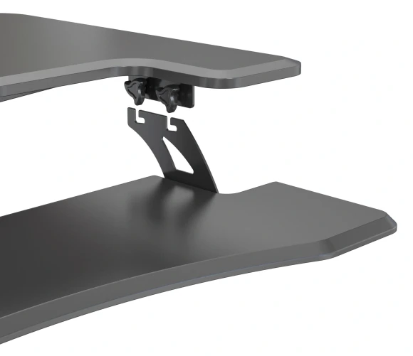 Стол для ноутбука Cactus CS-FDE103BBK электропривод столешница МДФ черный каркас черный 91.5x56x123см