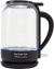 Чайник электрический Polaris PWK 1775CGLD 1.7л. 1850Вт серебристый/черный корпус: нержавеющая сталь/стекло/пластик