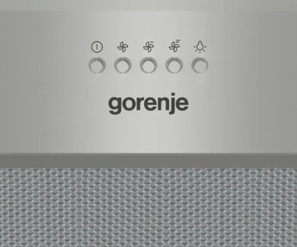 Вытяжка встраиваемая Gorenje BHI626E6X нержавеющая сталь управление: кнопочное (1 мотор)