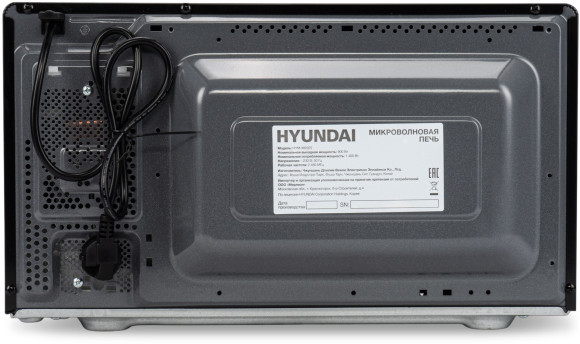 Микроволновая Печь Hyundai HYM-M2025 25л. 900Вт черный/серебристый