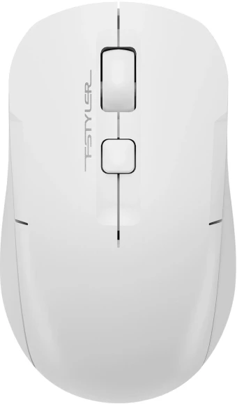 Мышь A4Tech Fstyler FG16CS Air белый оптическая 2000dpi silent беспров. USB для ноутбука 4but (FG16CS AIR WHITE)