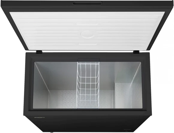 Морозильный ларь Kraft RX BD (W)-340BRX черный 75Вт