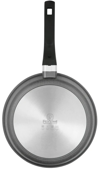 Сковорода Rondell Escurion Grey RDA-1120 круглая 20см покрытие: TriTitan ручка несъемная (без крышки) серый