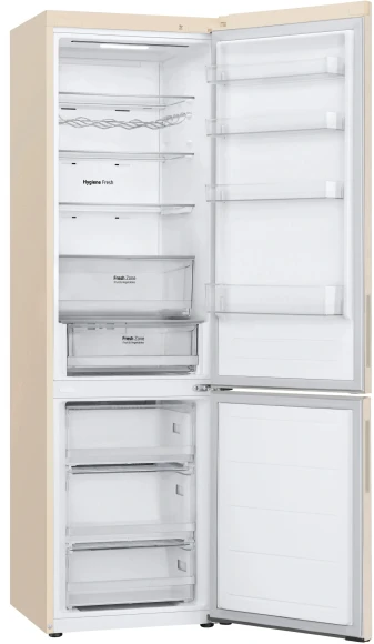 Холодильник LG GC-B509AEMW 2-хкамерн. бежевый инвертер