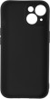 Чехол (клип-кейс) BoraSCO для Apple iPhone 15 Silicone Case черный (72417)