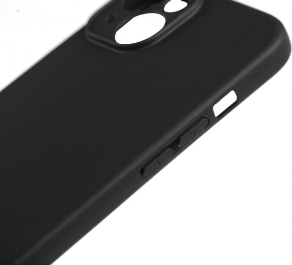 Чехол (клип-кейс) BoraSCO для Apple iPhone 15 Silicone Case черный (72417)