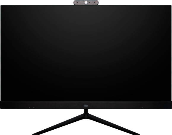 Моноблок IRU Агат 313 23.8" Full HD i3 10100 (3.6) 8Gb SSD256Gb UHDG 630 FreeDOS GbitEth WiFi BT 120W клавиатура мышь Cam черный 1920x1080 (RUS)