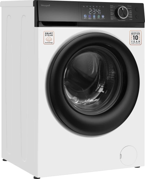 Стиральная машина Weissgauff WM 45127 Inverter Steam Color Touch класс: A+++ загр.фронтальная макс.:7кг белый инвертор Стиральная машина Weissgauff WM 45127 Inverter Steam Color Touch класс: A+++ загр.фронтальная макс.:7кг белый инвертор
