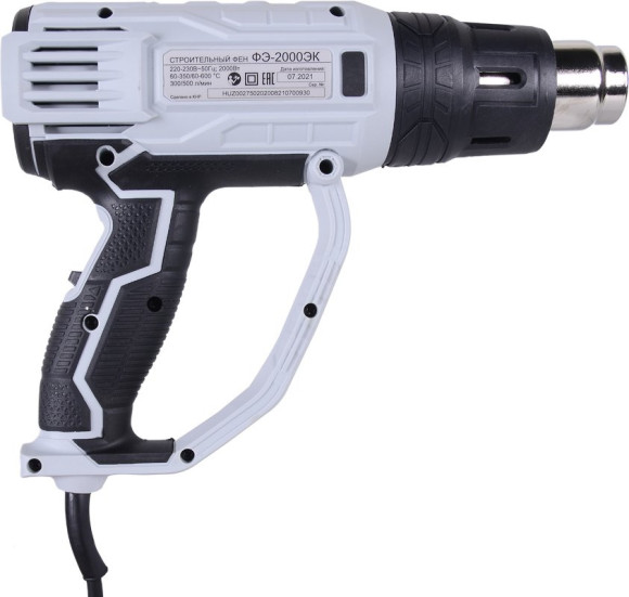 Технический фен Ресанта ФЭ-2000ЭК 2000Вт темп.50/50-550/50-550С Технический фен Ресанта ФЭ-2000ЭК 2000Вт темп.50/50-550/50-550С